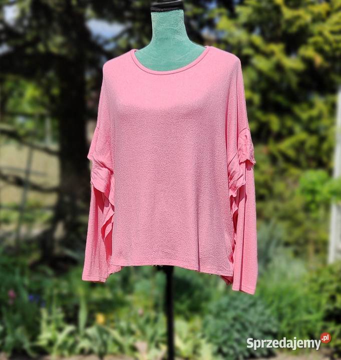 Różowa bluzka HM L 40 XL 42 XXL 44 oversize zachodniopomorskie
