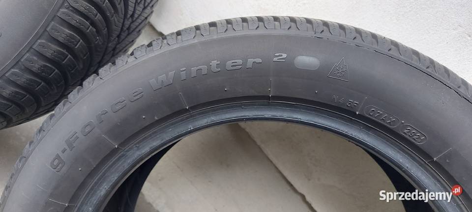 BFGoodrich GForce Winter 2 2155517 21r 98H zima mazowieckie Warszawa sprzedam