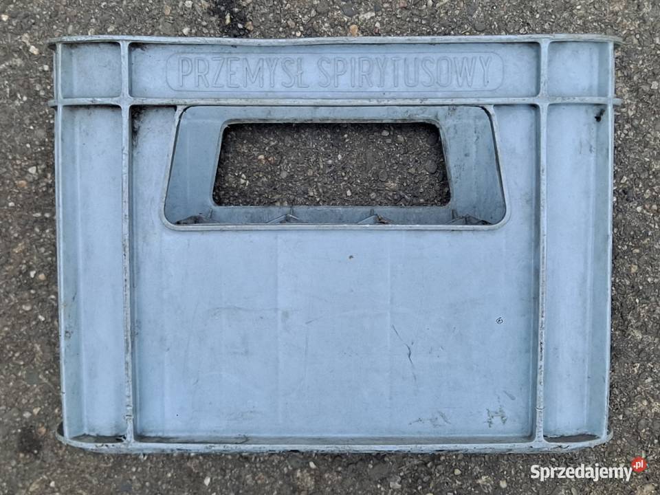 Skrzynka na butelki PRL Cieszyn
