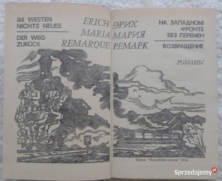 Na zachodzie bez zmian Droga powrotna Remarque