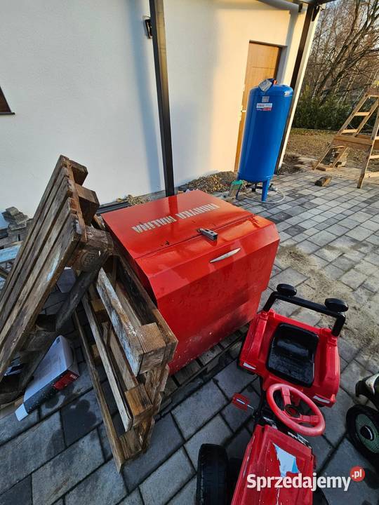Używany Kocioł MALINA z podajnikiem 38kw Czarna