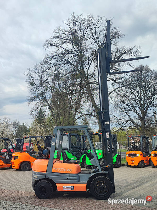 Wózek widłowy gazowy Toyota 026FGF30 3 tony gaz małopolskie Kęty