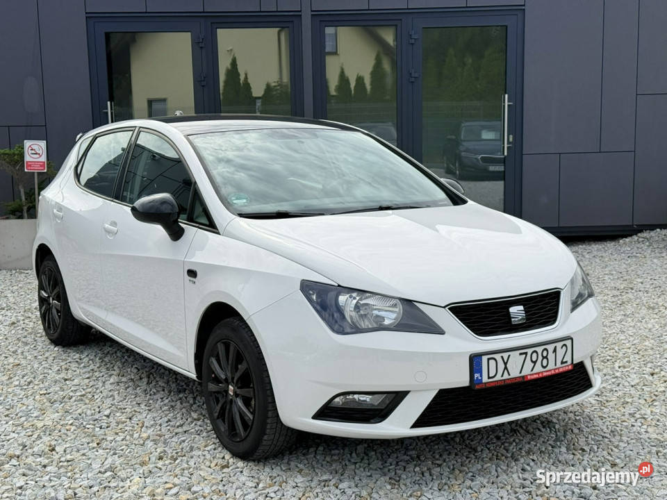 Seat Ibiza 12 TSi 105 2013 serwisowany IV 2008 tempomat dolnośląskie Wrocław
