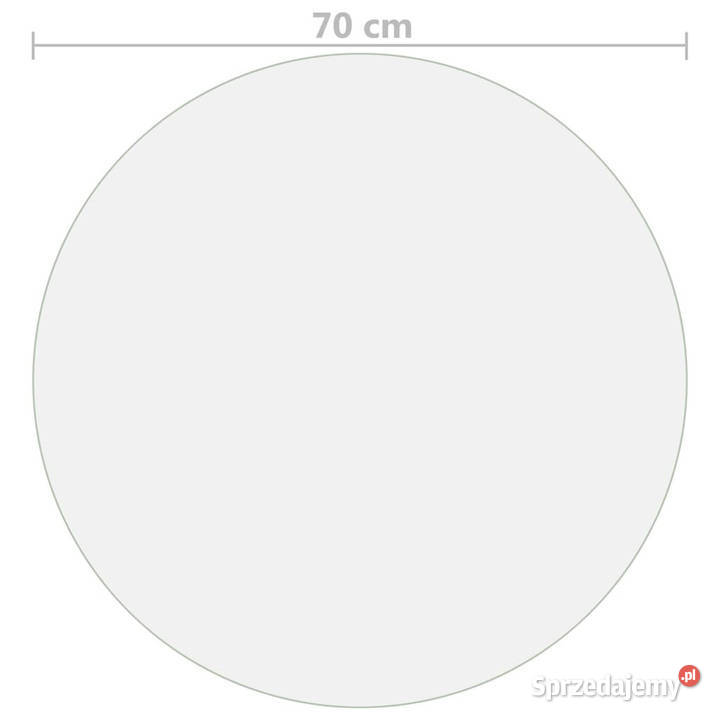 Mata ochronna na stół matowa 70 2 mm PVC Warszawa