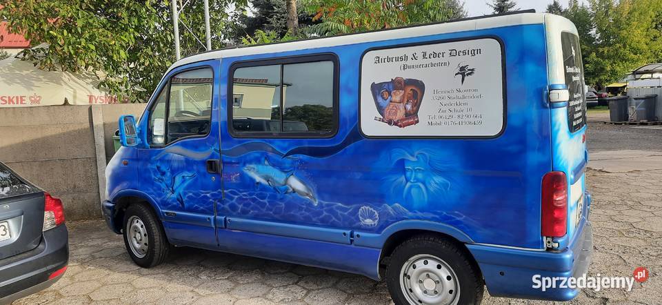 Nissan Interstar Aerograf 9 mejsc jeden taki Interstar Gostyń