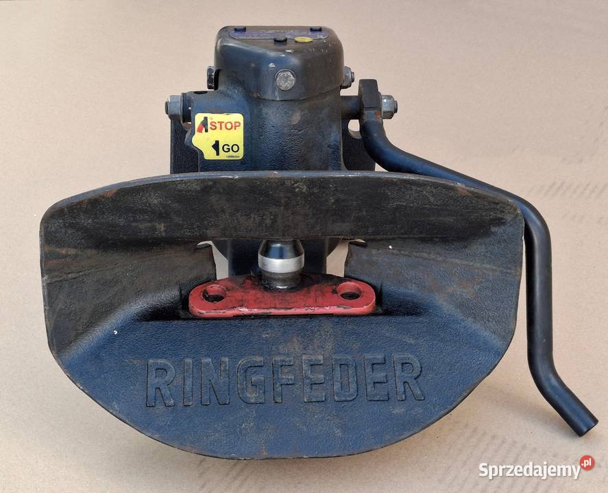 RINGFEDER ZACZEP SPRZĘG HAK 40MM FI40 ROCKINGER Bieleń