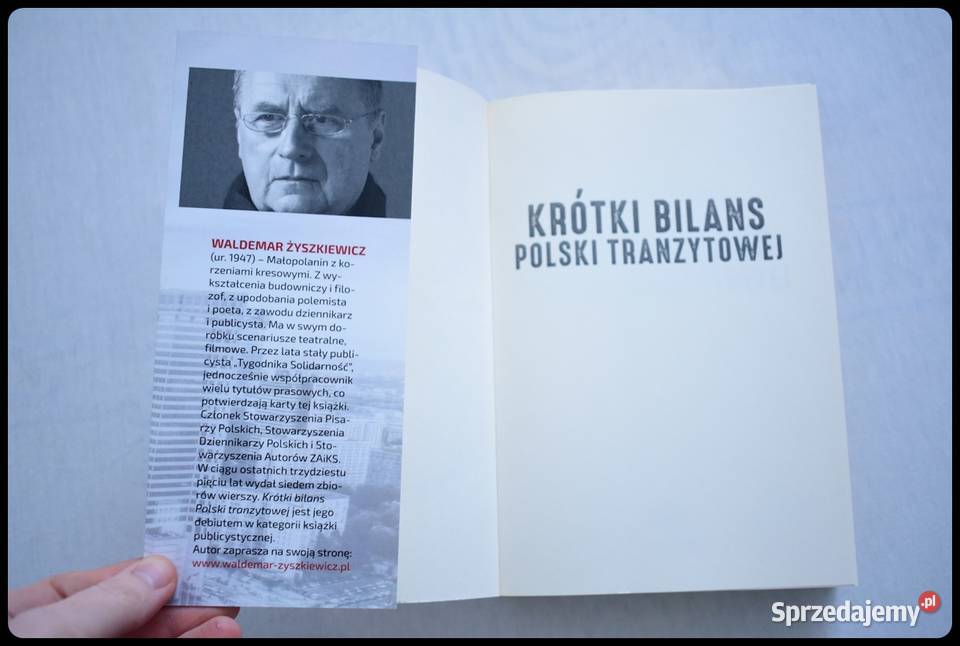 Krótki bilans Polski tranzytowej Waldemar Płock sprzedam