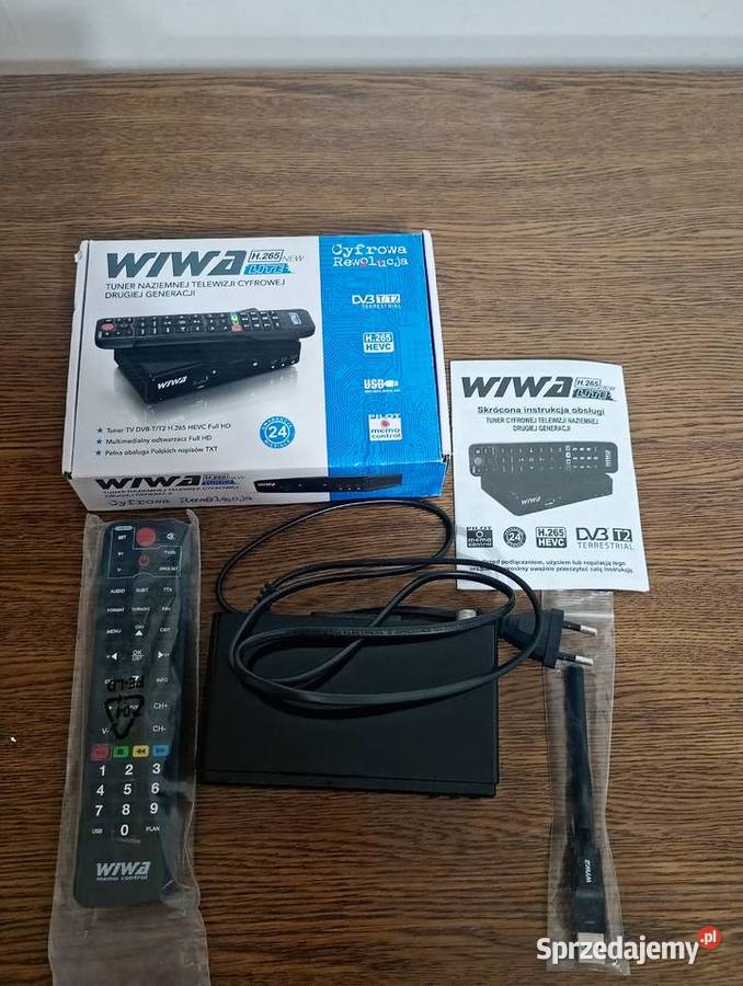 Dekoder DVBT 2 Antena Mistral mazowieckie Radom