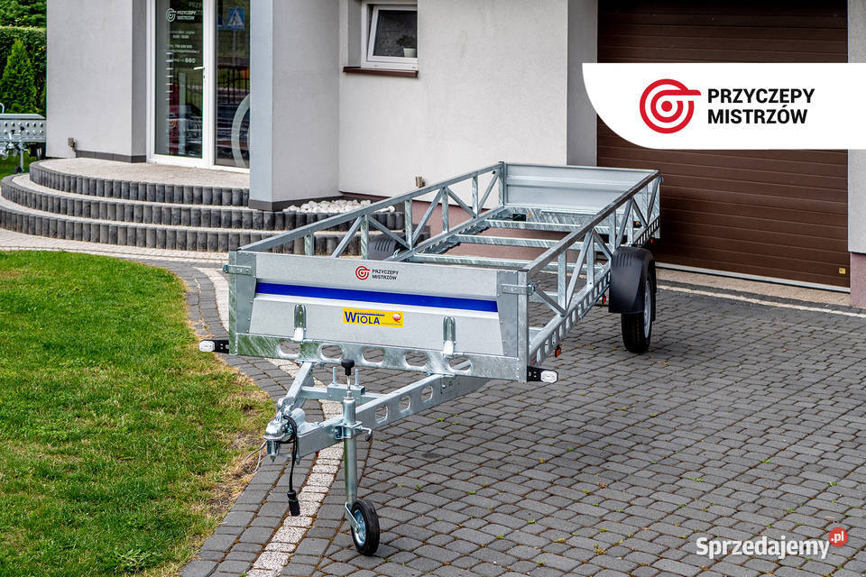 NOWA 2023 Mocna przyczepa Dłużyca ramowa WIOLA śląskie