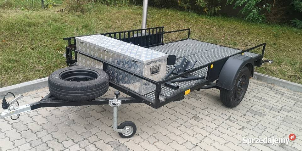 Przyczepka motocyklowa wynajem Nowy Dwór Mazowiecki