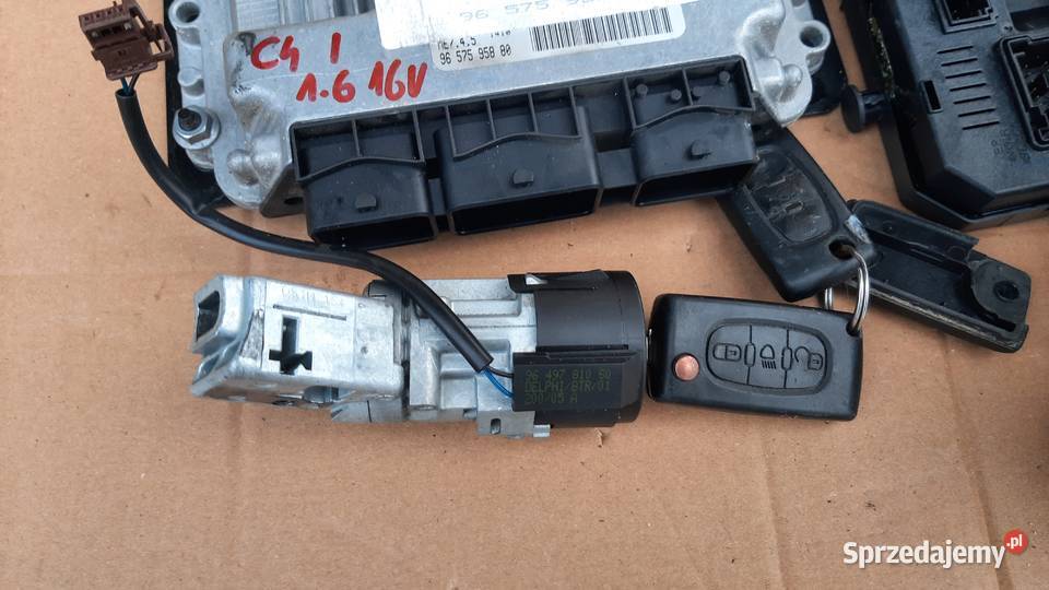 zestaw startowy Citroen C4 I 16 16V 9657595880 dolnośląskie Dębno
