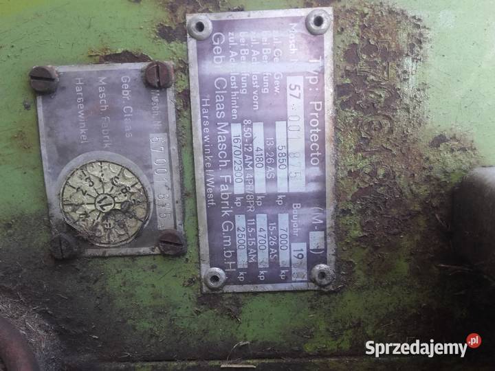 Kombajn CLASS Protekctor Claas lubelskie Łowcza