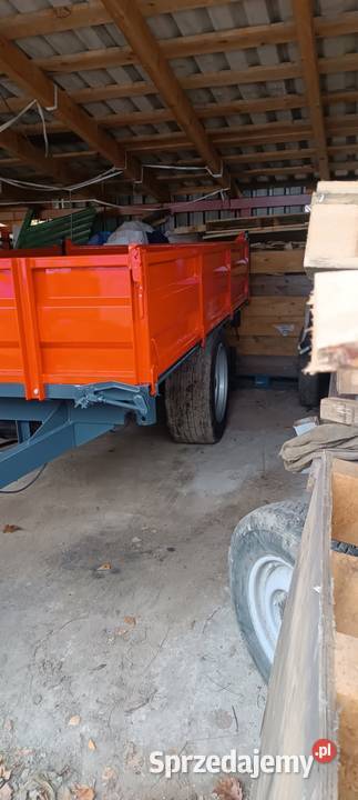 Przyczepa jednoosiowa kiper Gać