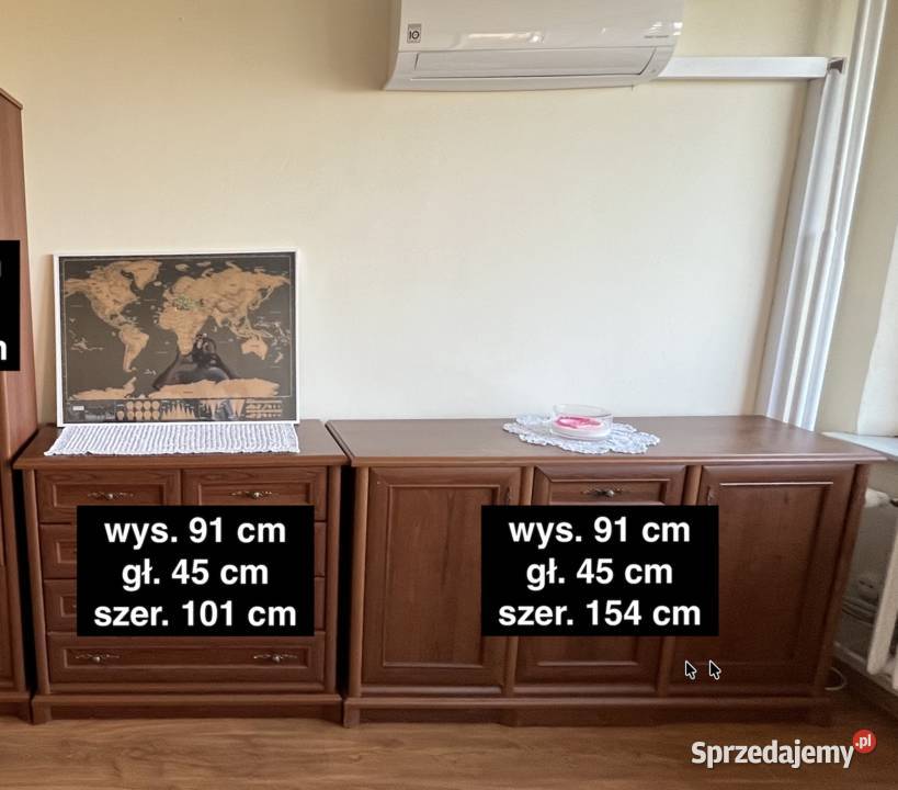 Sprzedam 2 komody BRW negocjuj cenę mazowieckie