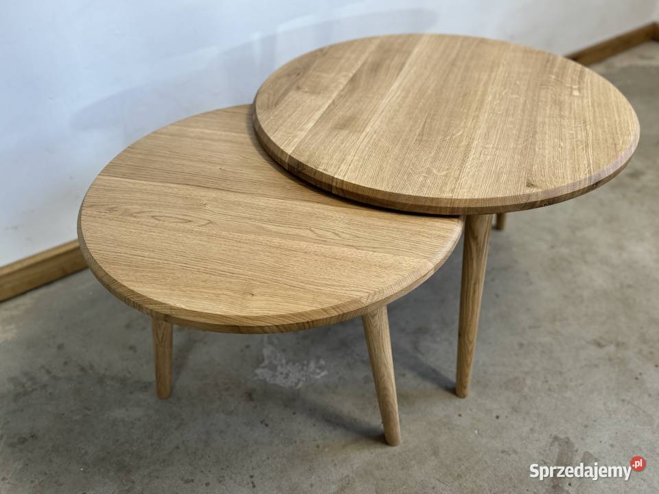 Komplet stolików kawowych 48cm Złochowice sprzedam