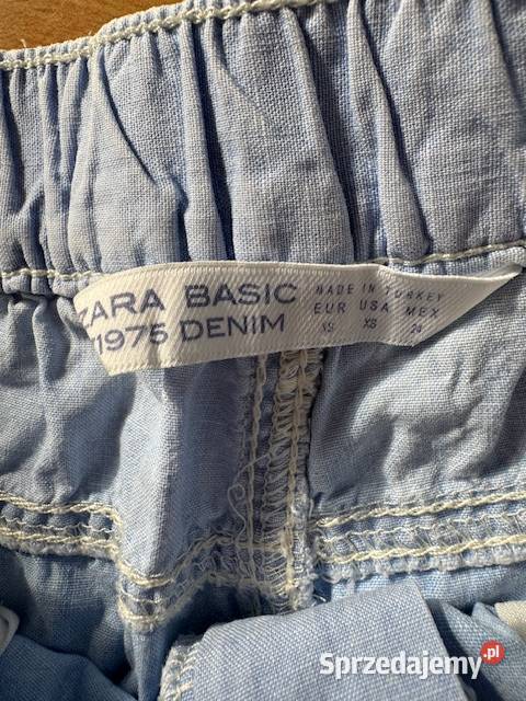 Spodenki damskie Zara 34 krótkie jeansowe z Rozmiar 34(XS) śląskie Częstochowa