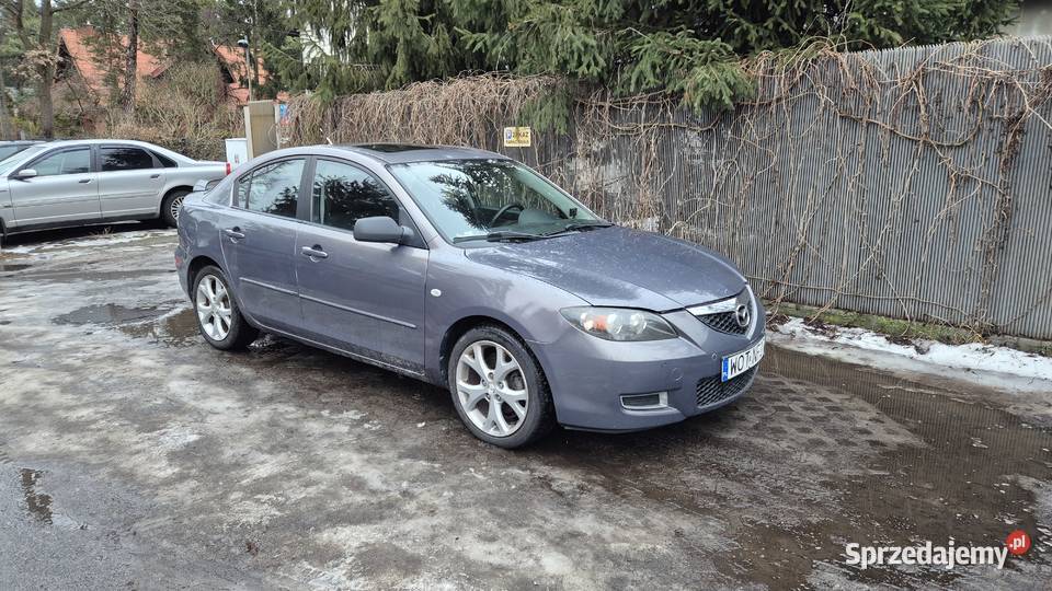 mazda 3 AUTOMAT 20 bęzyna elektryka szyberdach Rok produkcji 2006