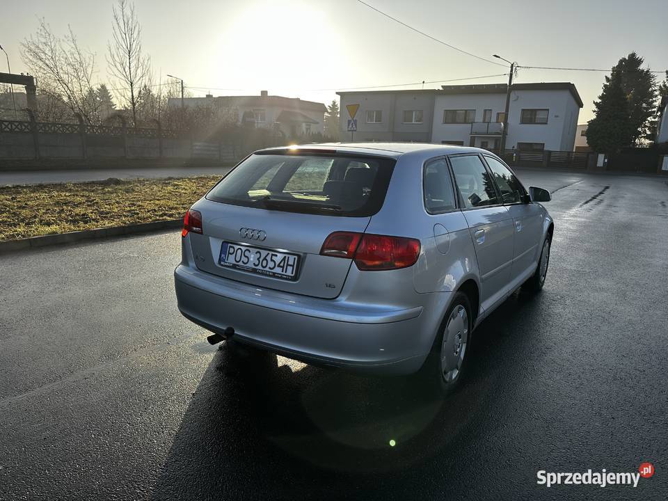 Audi A3 8P Sportback benzyna Ostrów Wielkopolski