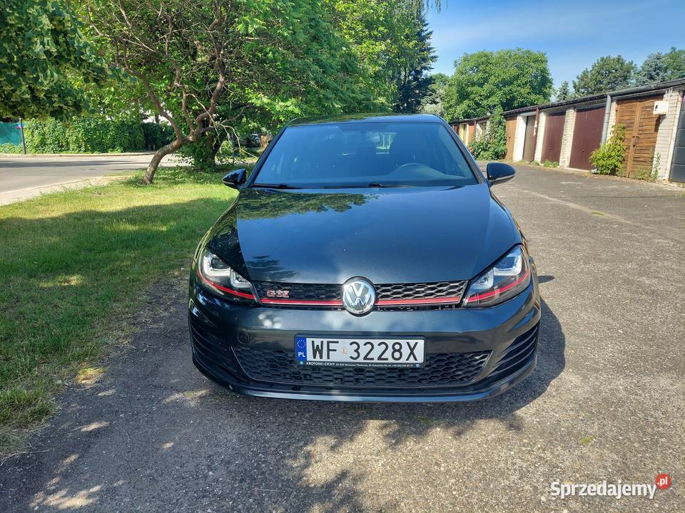 Volkswagen Golf VII GTI Uszkodzony ASR (kontrola trakcji)