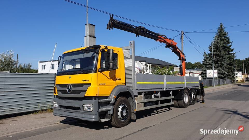 Mercedes Axor 2529 6x2 HDS Atlas Rotator Dźwig Łańcut