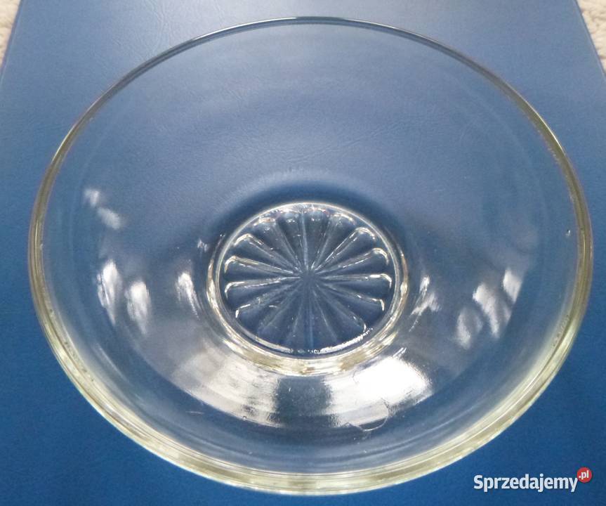 Szklana salaterka spodek 14 przezroczysty mazowieckie Warszawa