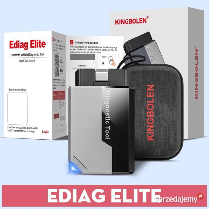 KINGBOLEN Ediag Elit Wszystkie systemy 15 śląskie Siemianowice Śląskie sprzedam