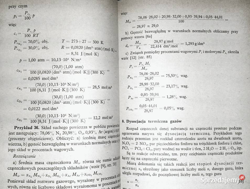 Podstawy obliczeń chemicznych Henryk Całus Chełm sprzedam