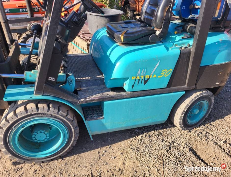 Wózek widłowy patria solidny gaz 35 tony Udźwig Zbytków