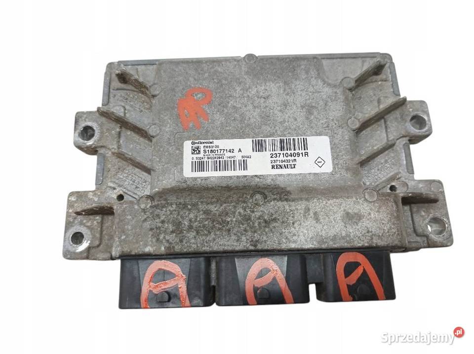 STEROWNIK SILNIKA 237104091R 11 B 73 Renault Rok produkcji 2014