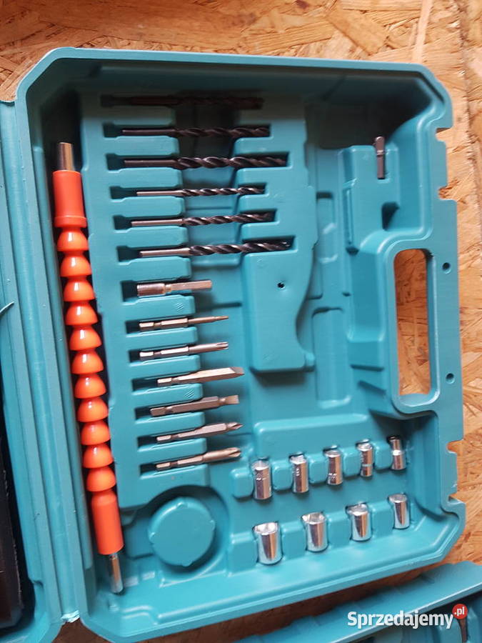 Wkrętarka AKUMULATOROWA Wiertarka UDAR 2x 2Ah Głogowa