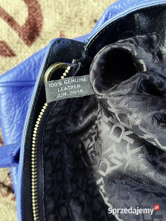 Torebka DKNY Renowacji Koloru 2014 Stan Idealny niebieski Warszawa