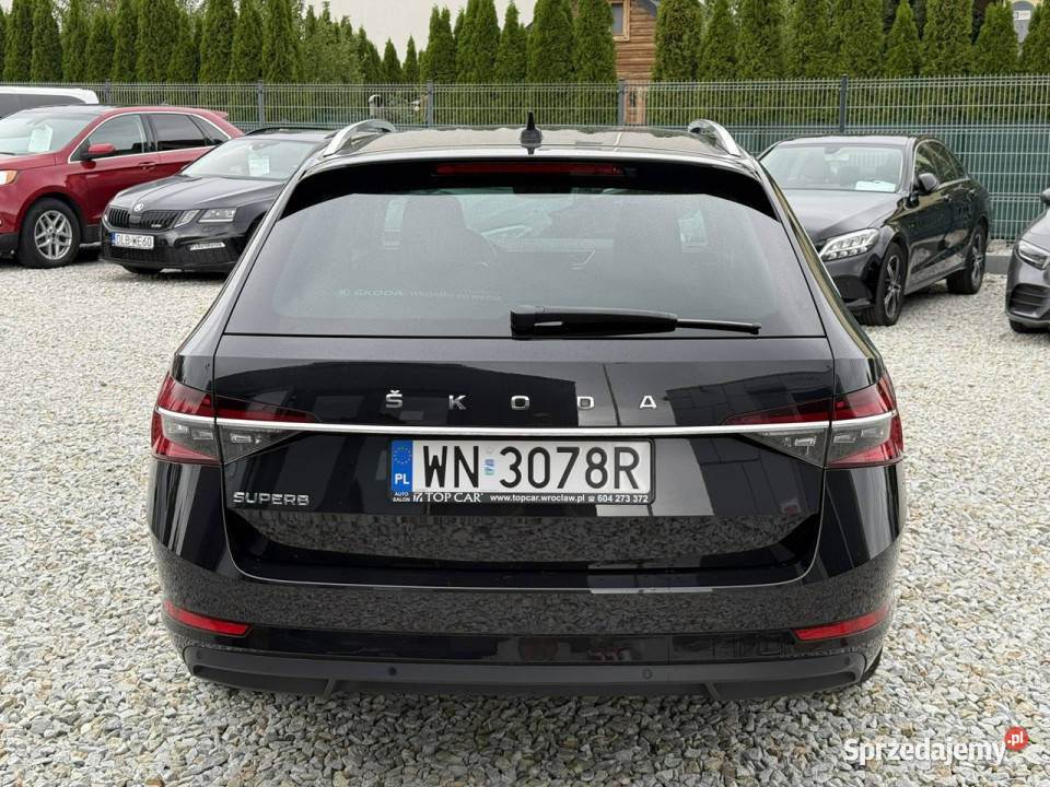 koda Superb 20 TDI 150 2022 Ambition wirtualne Superb dolnośląskie Wrocław sprzedam