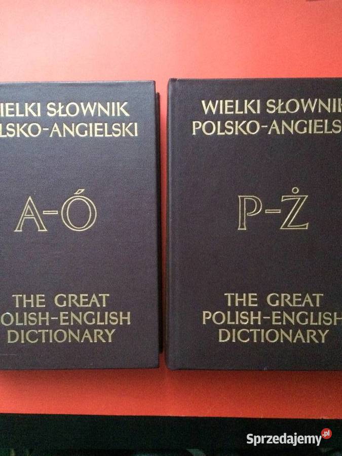 2371 Wielki Słownik Polsko Angielski Szczecin sprzedam