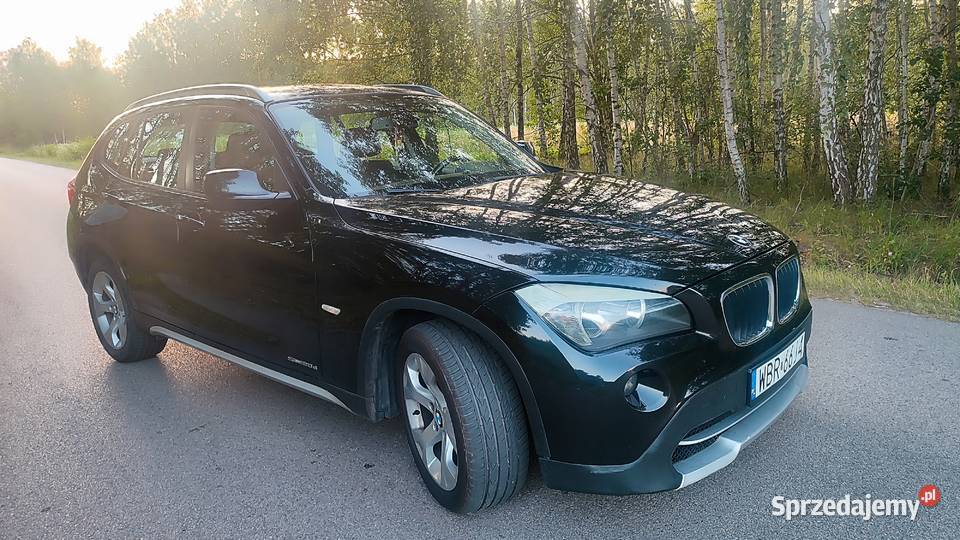 BMW X1 20 d SDRIVE czarny Białobrzegi