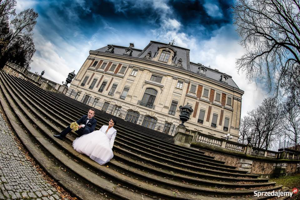 FILMOWANIE dronem fotografia ślubna DSLR Śluby, wesela, przyjęcia Pawłowice