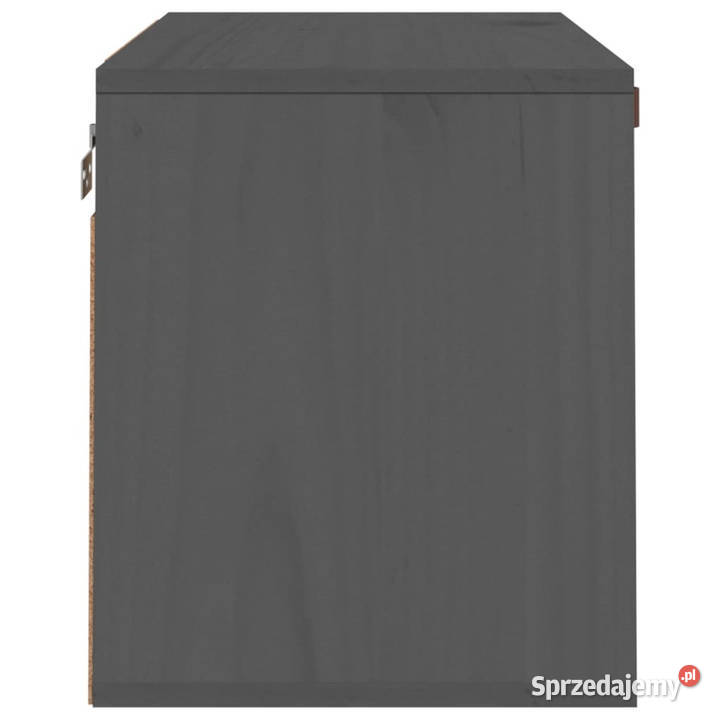 Szafka ścienna szara 60x30x35 lite drewno mazowieckie Warszawa