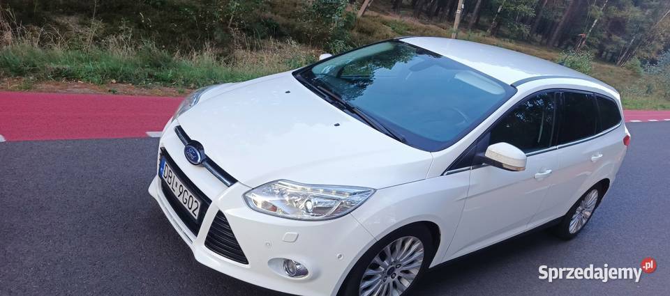 Ford focus 20tdci 163 śliczny pakiet LED automatyczna wielkopolskie