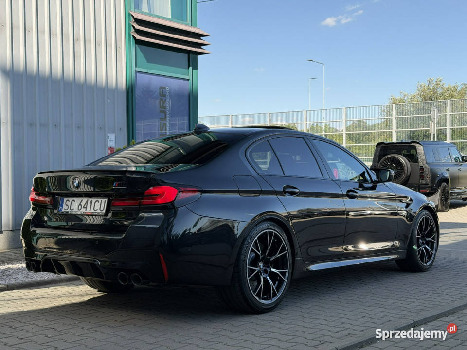 BMW M5 Competition FV 23 Bezwypadkowy Dociągi Węgrzce