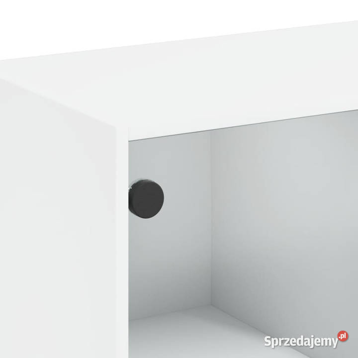 Szafka z drzwiczkami biała 68x37x142 WM3295864 Warszawa
