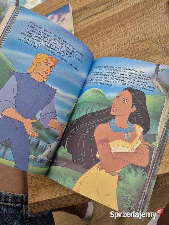 Książki Disney Egmont Piękna i Bestia Pocahontas Gdańsk