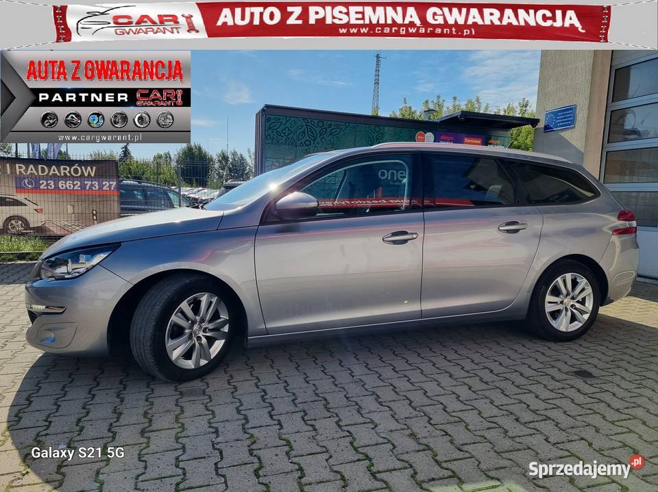 Peugeot 308 II 16 HDI 120 skóra panoramiczny wspomaganie kierownicy Peugeot mazowieckie Płońsk