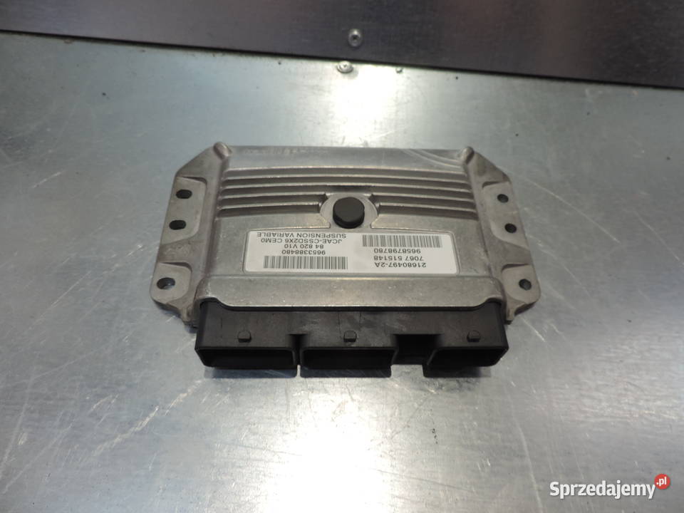 CITROEN PEUGEOT 407 27 HDI STEROWNIK 9653388480 Nowy Sącz