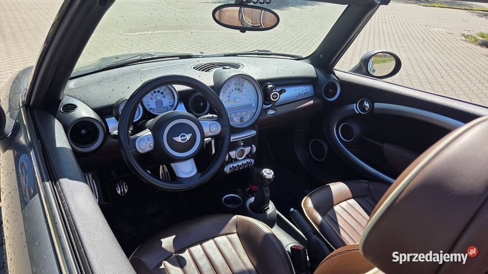 Mini Cooper S 16 TURBO Cabrio 2009r 2/3 mazowieckie Zaborów