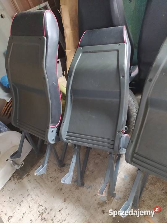 Fotele do busa 2 i 3 rzędu małopolskie Lusławice