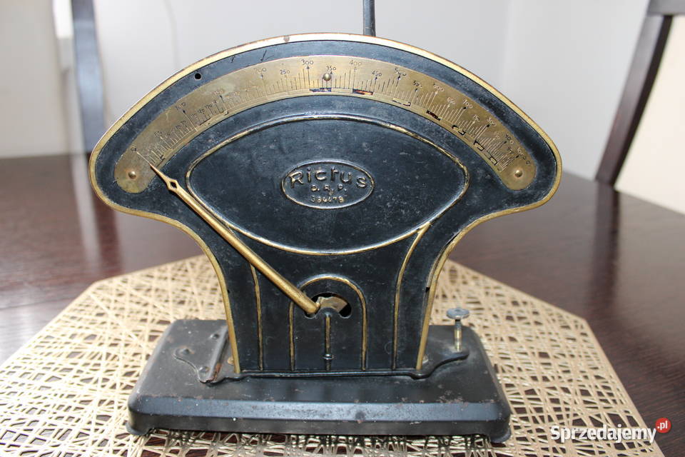 Niemiecka zabytkowa waga do listów Rictus Wrocław