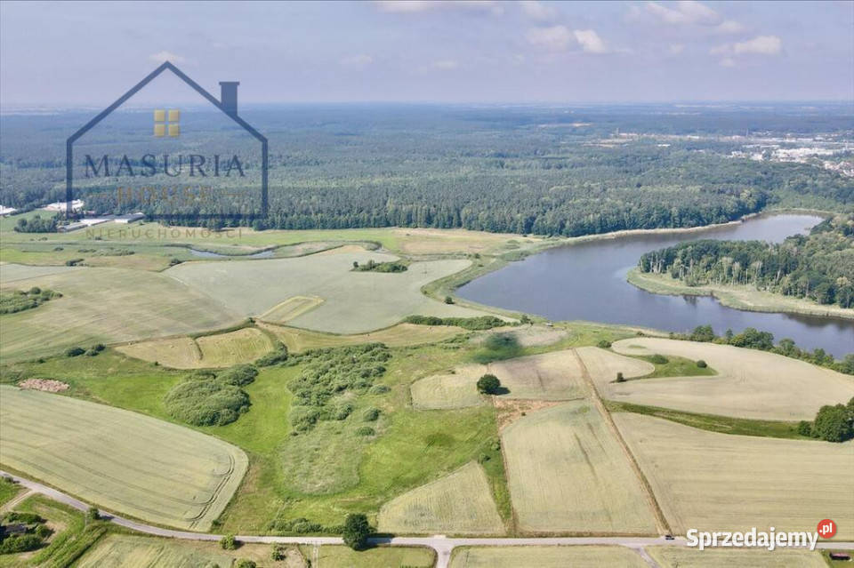 Wyjątkowa działka z linią brzegową jeziora rolna Dziarny