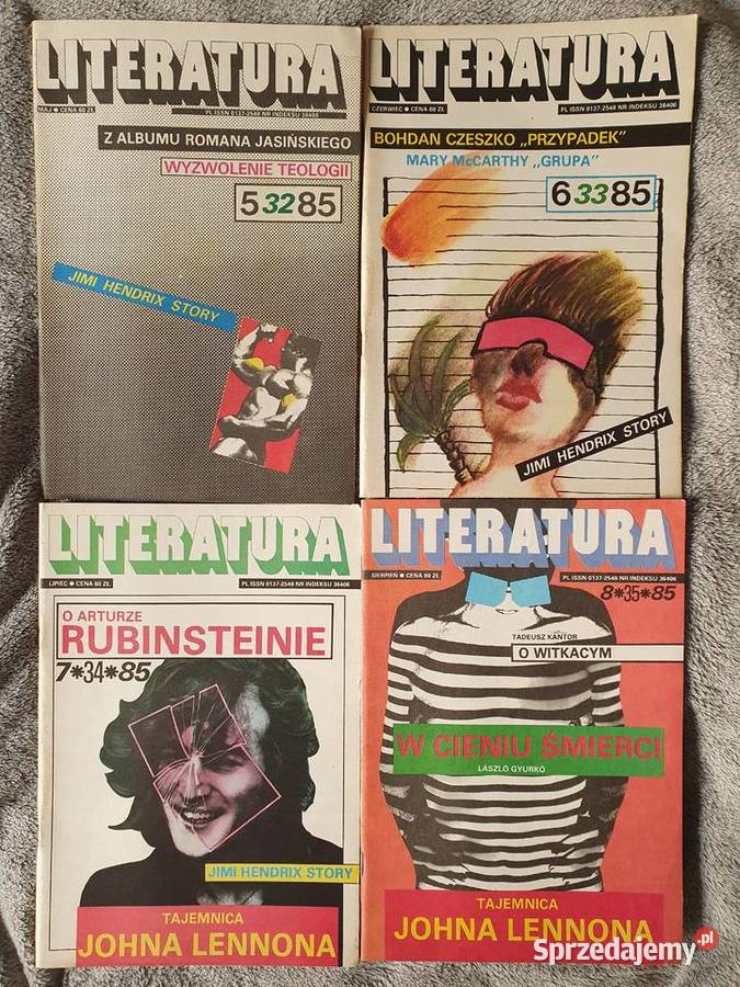 Literatura zestaw 13 sztuk Jimi Hendrix Story Gdynia sprzedam