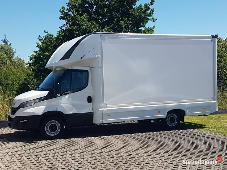 Iveco Daily KONTENER NISKOPODŁOGOWY 443x223x242 wielofunkcyjna kierownica Poręba