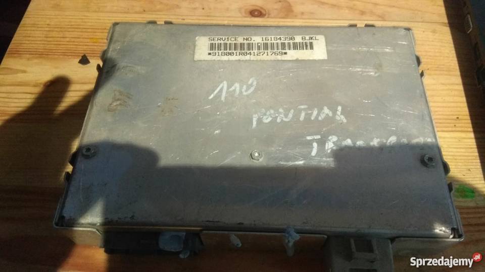 Komputer sterownik PONTIAC TRANSPORT 16184390