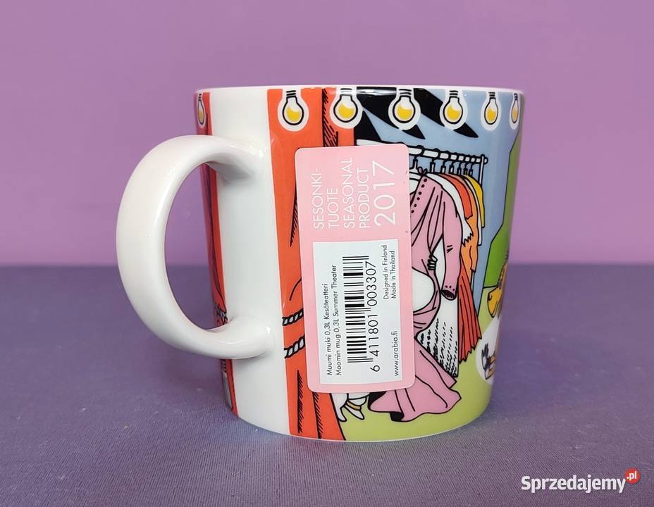 Muminki KUBEK Moomin Arabia Finland LATO 2017 Jasień